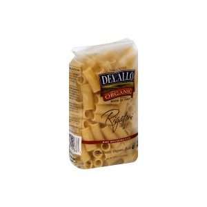  DeLallo 100% Organic Authentic Organic Pasta, Rigatoni No 