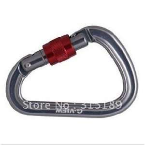 retail aluminum 26kn auto lock carabiner with ce  Sports 