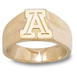  University of Arizona A 3/8 Ring Pendant (14kt)