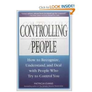  Controlling People Patricia Evans Books