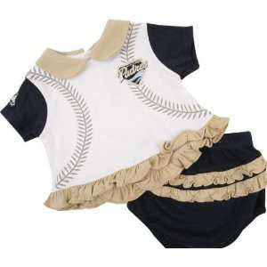  San Diego Padres Baseball Baby Two Piece Outfit: Sports 
