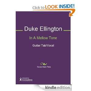 In A Mellow Tone Sheet Music Duke Ellington  Kindle Store