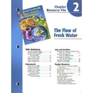   Resource File: The Flow of Fresh Water: Grade 8 (9780030365416): Books