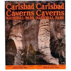  Carlsbad Caverns National Park 1940s Brochures 