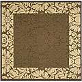 Indoor/ Outdoor Kaii Chocolate/ Natural Rug (710 Square) Today 