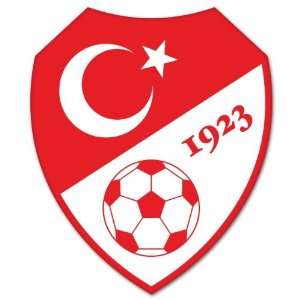 Turkey National Football Team soccer sticker 4 x 5