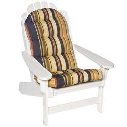 Bianca Adirondack All weather Stripe Patio Chair Cushion  Overstock 