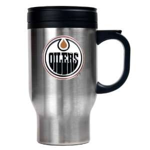  Edmonton Oilers 16oz. Stainless Steel NHL Team Logo Travel 