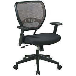 Office Star Deluxe Latte Air Grid Managers Chair  Overstock
