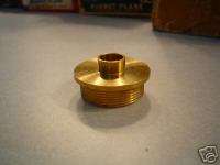 Brass router guide bushing, .500 OD 1/2 inch  