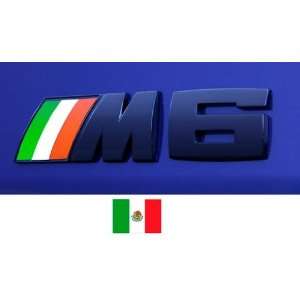   Overlays  For E90 92 M3 OEM Logo Only  Mexico Flag Colors Automotive
