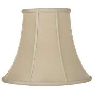  Sand Silk Bell Lamp Shade 7.5x14x11.5 (Spider): Home 