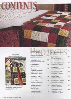 The Quilter   Quilting for Christmas Magazine 2008  