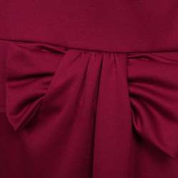 Marina Womens Short Ponte Bow Dress  Overstock