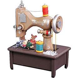 San Francisco Sewing Machine Music Box  Overstock