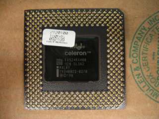Asus MEW VM Motherboard + Intel Celeron 400 MHz CPU  