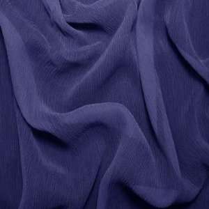 Silk Crinkle Chiffon 262 Blue Jewel