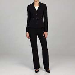 Calvin Klein Womens Belted Pant Suit  Overstock