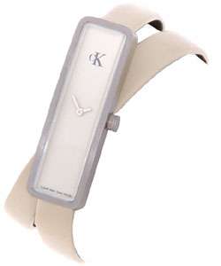 Calvin Klein Womens Beige Dial Long Strap Watch  Overstock