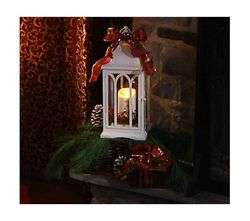 Luminara 15 Lantern w/Flameless Candle by Bethlehem Lights ANTIQUE 