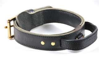 Large Dog Collar With Handle For Large Breeds DoublePLY  