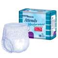 Attends Breathable Medium Extra Absorbent Briefs (Case of 96 