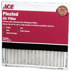  Ace Pleated Furnace Air Filter   12 Pack