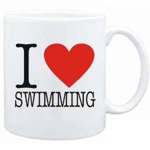  New  I Love Swimming  Classic Mug Sports: Home & Kitchen