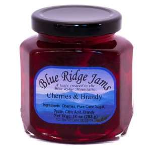 Blue Ridge Jams Cherries & Brandy, Set Grocery & Gourmet Food