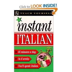  Instant Italian (Teach Yourself (McGraw Hill)) (German 