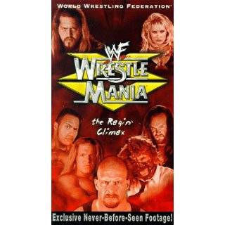  WWF Wrestlemania X Seven [VHS] Steven Austin, The Rock 
