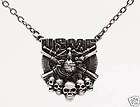  military marine skull usmc fashion necklace jewelry new $ 12 00 time 