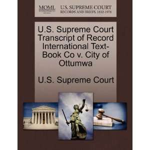 Supreme Court Transcript of Record International Text Book Co v 