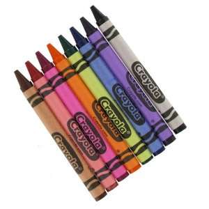 Crayola 52 8908 8 Color Bulk Pack Crayons (Case of 3,000):  