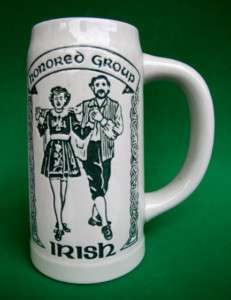 Milwaukee Holiday Folk Fair Beer Mug 1980   Irish  