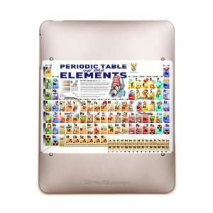 iPad 5 in 1 Case Metal Bronze Periodic Table of Elements with Graphic 