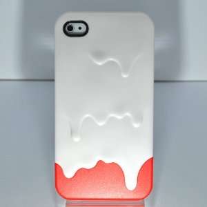  Ice Cream Plastic Hard Cover for Iphone 4g/4s (At&t Only 