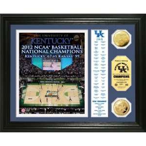 NCAA University of Kentucky 2012 NCAA National Champions Gold Banner 