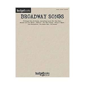  Hal Leonard Budget Books: Broadway Songs: Musical 