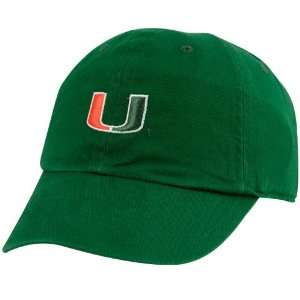  Nike Miami Hurricanes Green Ladies Campus Hat: Sports 