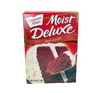 Duncan Hines Moist Deluxe Red Velvet Cake 18.25 OZ