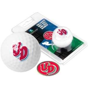 Dayton Flyers UD NCAA Collegiate Logo Golf Ball & Ball Marker