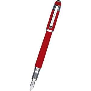   Continental Slimline Fountain Pen St. James Red