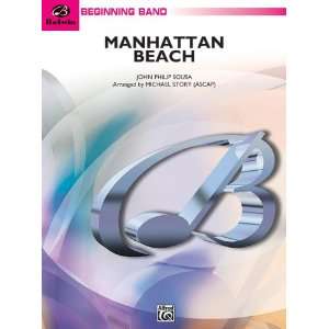  Manhattan Beach Conductor Score & Parts Concert Band 