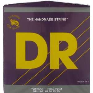 DR Strings Electric Bass   Lo Riders Nickel Plated Lite Lite, .40 .95 