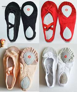   Ballet Dancing Shoes Style Slipper New 4 Color (18 21.5) cm Gift