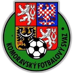  Czech Republic National Football soccer sticker 4 x 4 