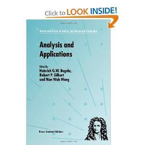  Analysis and Applications   ISAAC 2001 (International 