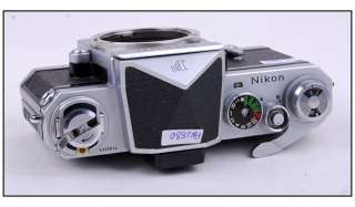 Mint * Nikon F camera body in silver @Collectible@  
