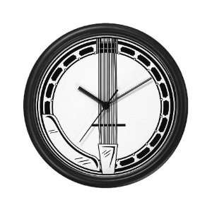  Banjo Deco Music Wall Clock by 